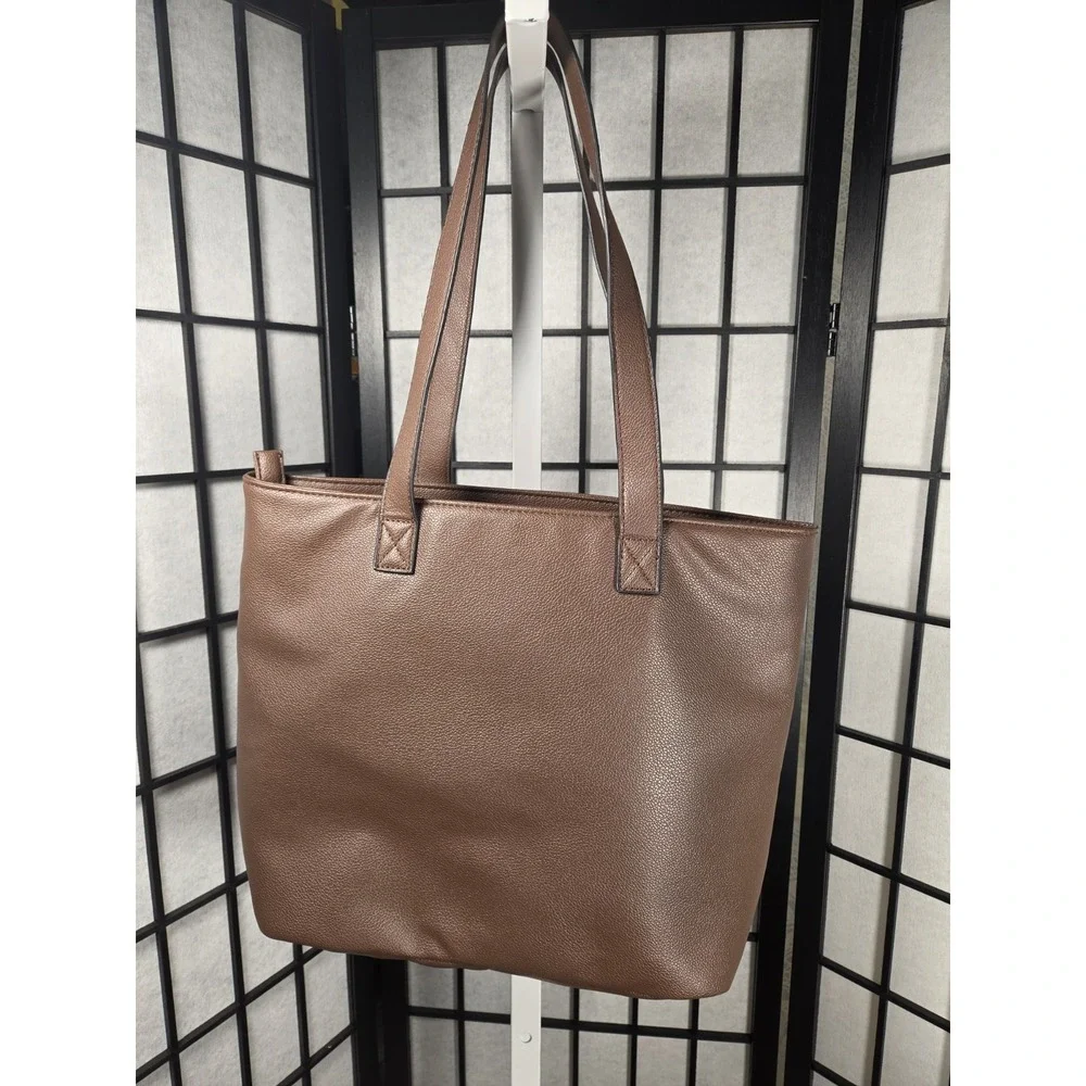 Lodon Fog Tote Bag‎ Brown